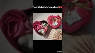 Tiny heart box for someone special 💖