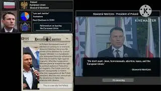 TNO custom super events Slawomir Mentzen wins the 2025 election/Славомир Ментцен побеждает на выборы