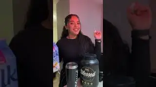 Make a Blessed Protein shake with me!