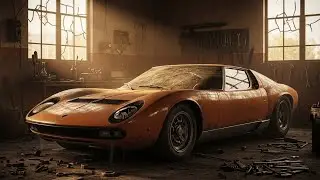 ASMR Car Restoration! Full Restoration of 1971 Lamborghini Miura P400 SV