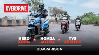 Сравнение Hero Xoom, Honda Activa и TVS Jupiter &mdash; встречайте героя | OVERDRIVE