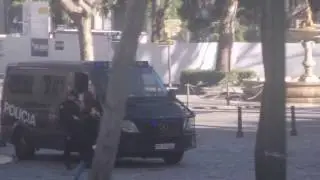 Police van Madrid