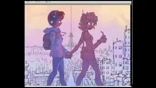 lets go to my house - timelapse painting by rtil