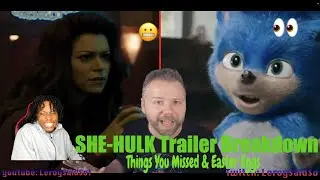 SHE-HULK TRAILER BREAKDOWN! Easter Eggs You Missed & CGI Analysis! | reaction