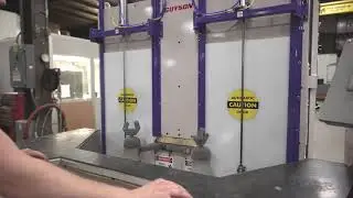 Metal Finishing Using a Rotary indexing Blast Cabinet from Guyson