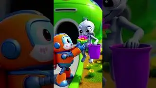 Rocket's Adventure to the Land of Colors and Clouds! cartoon cartoon! cartoon video।#shorts#cartoon