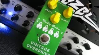 Harley Benton (Joyo) Vintage Overdrive Pedal Demo