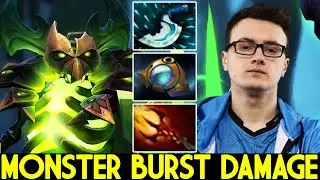 MIRACE [Pugna] Monster Burst Damage Instant Kill with Dagon Build Dota 2