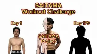 Day 179 Saitama Workout Challenge #onepunchman