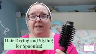 Hair Drying and Styling for spoonies