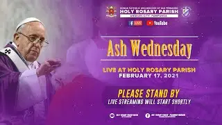 Ash Wednesday | 17th of February 2021 | Angeles City