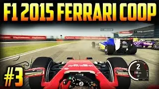 F1 2015 Ferrari Co-op #3 | Chinese GP | Sauber AGAIN!