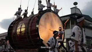 【Explore Aomori】The beginning of the Neputa festival, a parade of giant drums