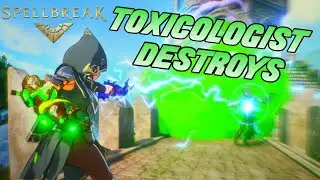 Spellbreak Toxicologist destroys people!