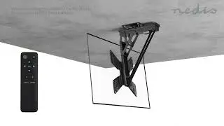 Enhance Your Home Entertainment with Nedis Smart Wi-Fi Motorised Ceiling Mount | TVCM5850Bk