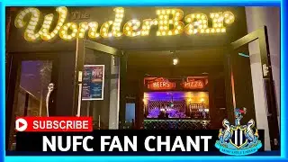 🚨NEWCASTLE FANS SINGING AT THE WONDERBAR🚨AMAZING ATMOSPHERE INSIDE✅😇