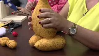 Mulher.com 25/08/2014 - Gato Peso de Porta por Marlei Fosco - Parte 2
