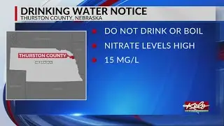 Nebraska County issues drinking water notice