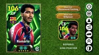 Best Training For New 106 Romario 🤫| Best Player Progression ✅ | Efootball 2026 ✨