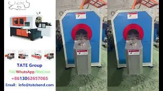 3D CNC Wire Bending Machine TATE Demo Video For Automotive Parts Kyrgyzstan