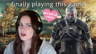 BLIND PLAYTHROUGH of The Witcher III: Wild Hunt - FIRST time playing! [1]