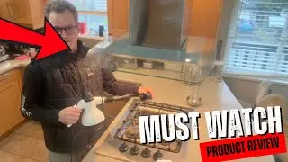 This Took Grime Right Off My Stove - GLOIL Steam Cleaner Review