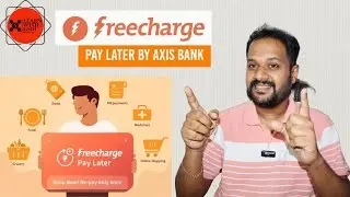 FREECHARGE PAY LATER - AXIS FREECHARGE CREDIT CARD കിട്ടും ? BEST PAY LATER SERVICE ? Rs 10K IN 2min