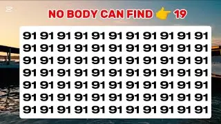 Test Your Observation Skills | Find the Odd One Out | Numbers and Letters | Only genius can spot 👀