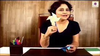 Learn How To Make Pinwheel Using Paper | Paper Craft For Kids | Origami by Periwinkle
