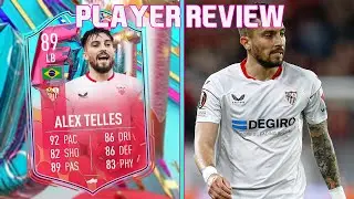 UPGRADED BEAST! 😋 89 FUT BIRTHDAY TELLES PLAYER REVIEW! FIFA 23 ULTIMATE TEAM