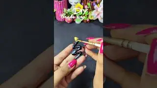DIY glue stick ring 💍🐍 #diy #craft #glueguncraft #hack #ring #handmade #craftideas #youtubeshorts