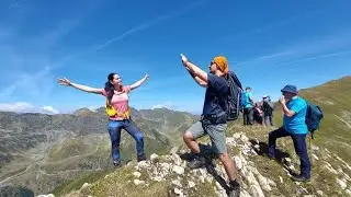 C.T.PISCUL NEGRU 1250 m - st&acirc;na PISCUL NEGRU 1650 m - vf. MESTEACĂN 2255 m - vf. MUȘETEICA 2448 m
