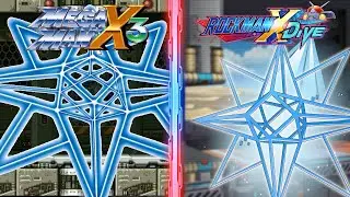 Shurikein Boss Comparison - Mega Man X DiVE