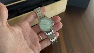 Christopher Ward The Twelve Frosted Lichen Unisex 36mm / Automatic Swiss Movement Wrist Watch