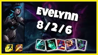 Evelynn vs Graves TURKISH Challenger JUNGLE (8/2/6) Gameplay Replay - Patch 10.23