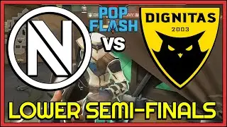 LOWER SEMI-FINALS! ENVY vs Dignitas HIGHLIGHTS (BO3) - POP FLASH - VALORANT