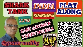 SHARK TANK INDIA PLAY ALONG WITH GAMERMALIK G 