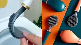 Silicone Water Drop Toilet Brush and Holder Set Review 2021