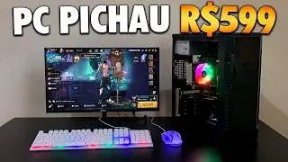 ESSE &Eacute; O PC GAMER MAIS BARATO DA PICHAU COM PLACA DE V&Iacute;DEO QUE RODA V&Aacute;RIOS JOGOS  PLENO 2025...