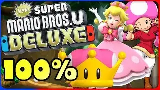 New Super Mario Bros. U Deluxe 🌰 5-6 Seesaw Bridge 🌰 100% All Star Coins