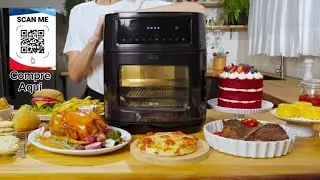 WAP Fritadeira El&eacute;trica Air Fryer OVEN DIGITAL 12 Litros. #casa