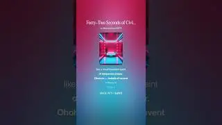 Forty Two Seconds of Civilization The Elevator Opera