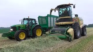 Winter rye silage with new Krone BiG X!