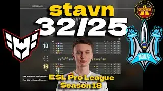 CSGO POV Heroic stavn (32/25) vs Monte (Overpass) @ ESL Pro League Season 18