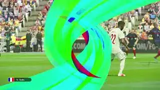 PES 2021 France vs Spain gameplay