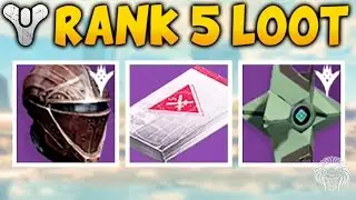 Destiny: IRON BANNER REWARDS! Rank 5 Package Opening & Loot Drops