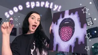 HOW TO ADD GLITTER TO YOUR ART (so it sparkles in the sunlight!) 