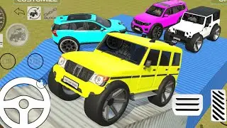 Drive Dumper and Unloading Stone From Dumper Truck in Game#fortuner #4x4#scorpio #thar #gameplaypt12