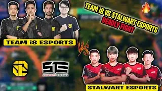 TEAM i8 VS STALWART ESPORTS 🔥 DEADLY FIGHT |  TEAM i8 WWCD IN PMPL SA SEASON 4 | i8 VS STE PMPL