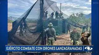 Nuevos drones de ataque en el ejercito colombiano.